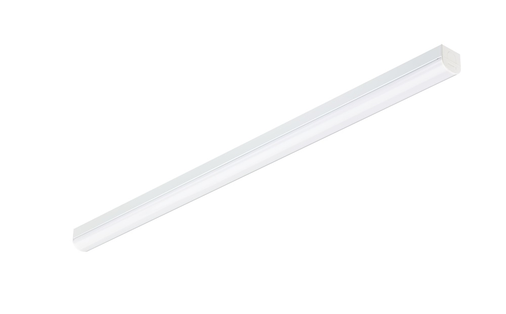 CoreLine Regletta LED 52W 4000K Bianco RAL 9003 Alimentazione 3 poli Installazione rapida
