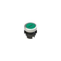 PULSANTE AD IMPULSO RASATO VERDE CO