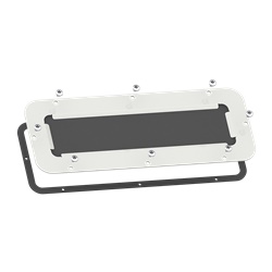 PLACCA PASSACAVI FLEX 245X130