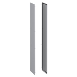 Pannelli laterali in acciaio per armadio elettrico modulare PanelSeT SFN 2200x600 mm grigio RAL 7035 set 2 pezzi