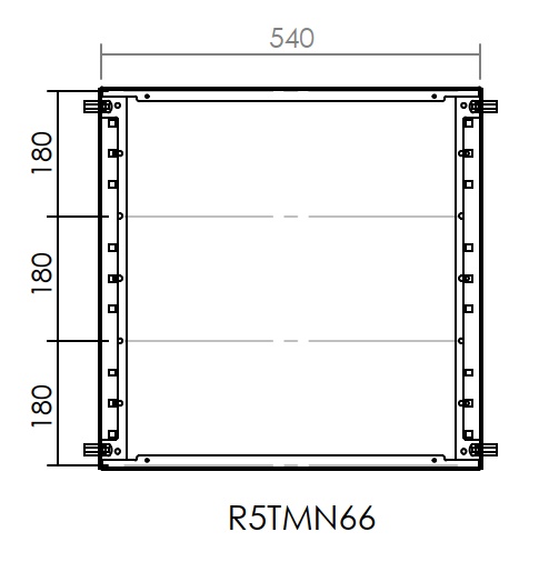 TELAIO MODULARE   600X600