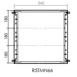 TELAIO MODULARE   600X600