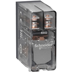 Relè interfaccia Harmony RXG 2 NC/NO 24 VAC 5 A per automazione industriale e controllo motori