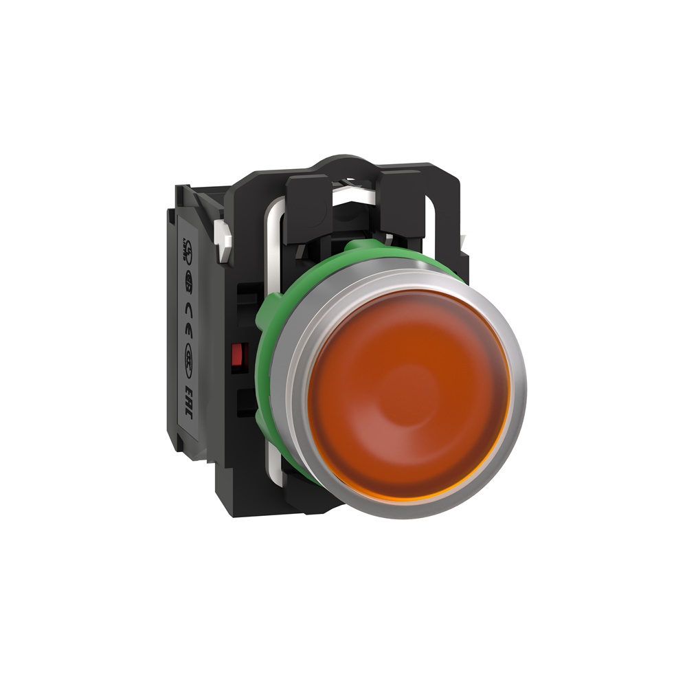 PULS.LUMINOSO GIALLO 120V GHIERA GR