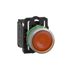 PULS.LUMINOSO GIALLO 120V GHIERA GR