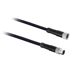 PROLUNGA PVC M8-M8 4 PIN