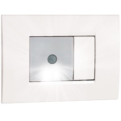 Segnapasso da incasso 2 moduli con sensore movimento e crepuscolare per illuminazione automatica ambienti interni