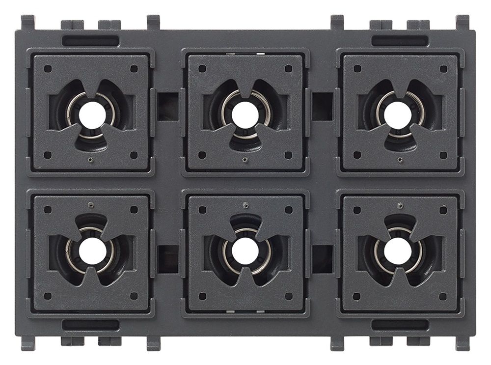 COMANDO FLAT 6 PULSANTI 1P NO 24V 3