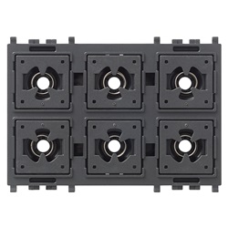 COMANDO FLAT 6 PULSANTI 1P NO 24V 3