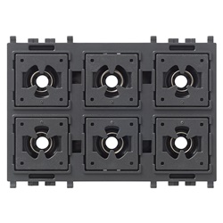 COMANDO FLAT 6 PULSANTI 1P NO 24V 3