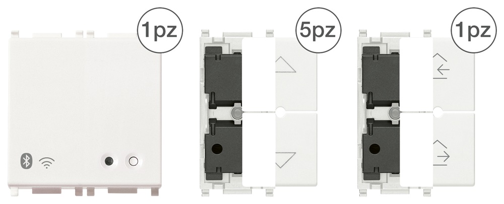 Kit 5 tapparelle con connessione serie piatta, alta efficienza e compatibilità automazione elettrica