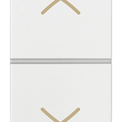 2 PULSANTI INTERBL.NO+NO 10A ANTIBA