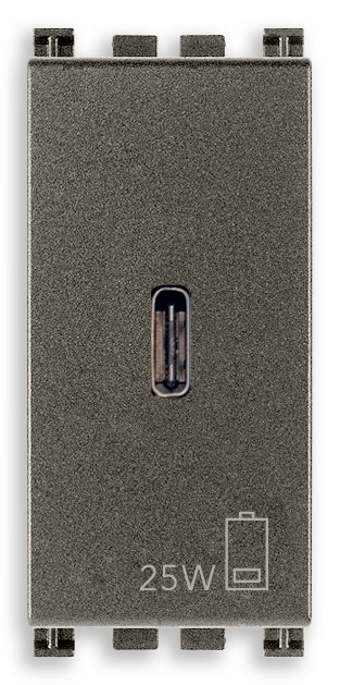 Alimentatore USB C Power Delivery 25W Metal per notebook tablet smartphone