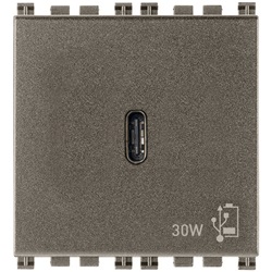 ALIMENTATORE USB C 30W PD METAL