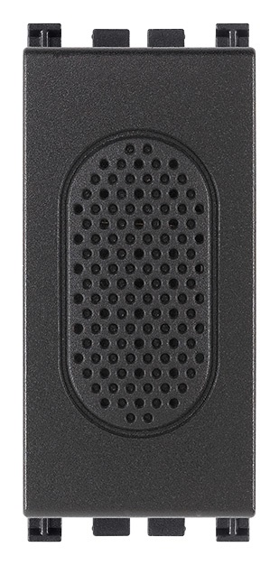 Suoneria ronzatore 230V 50-60Hz grigio funzione settabile per impianti elettrici