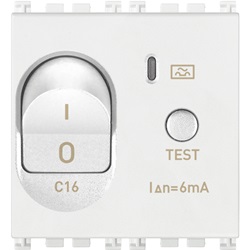 INTERRUTTORE MT DIFF.1P+N C16 6MA B