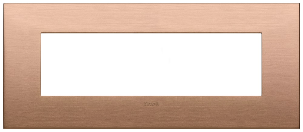 PLACCA CLASSIC 7M RAME SPAZZOLATO