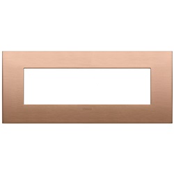 PLACCA CLASSIC 7M RAME SPAZZOLATO