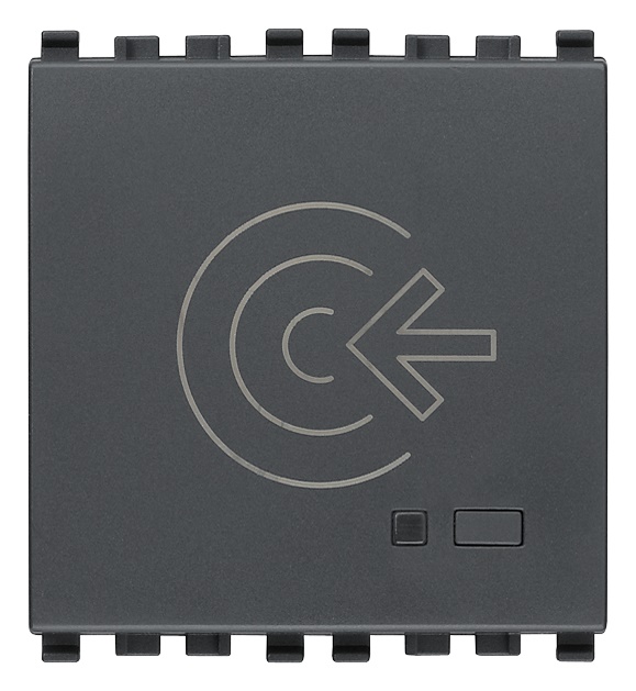 Fuoriporta RFID connesso IoT Bluetooth 5.0 1 uscita relè 16A grigio 2 moduli