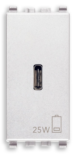 ALIMENTATORE USB C PD 25W BIANCO