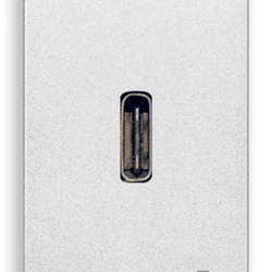 Alimentatore USB C 25W Power Delivery bianco per notebook tablet smartphone