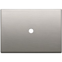 PLACCA 3MX1 TONDO NICHEL SPAZZOLATO