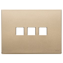 PLACCA 3MX3 FLAT ORO SATINATO