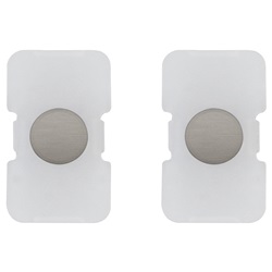 DUE TASTI TONDO ELETTROMECC. ILLUM.