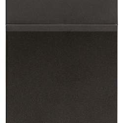 Tasca NFC/RFID IoT Bluetooth 5.0 per smart card, uscita relè 16A, ingresso configurabile, installazione interna, nero 2 moduli