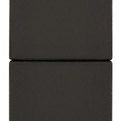 Comando doppio domotica XTBy-me Plus 4 pulsanti personalizzabili nero 1 modulo