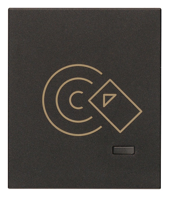 Fuoriporta RFID connesso IoT Bluetooth 5.0 lettore smart card 2 moduli nero