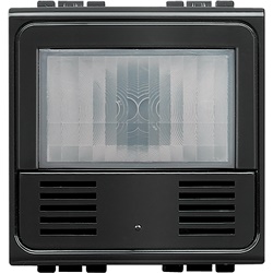 Interruttore KNX PIR antracite LivingLight controllo illuminazione automatizzato ambienti interni