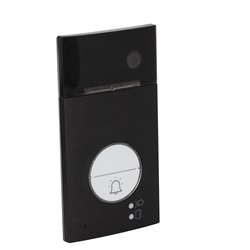 Cover video nera LINEA3000 per pulsantiere esterne protezione e design moderno