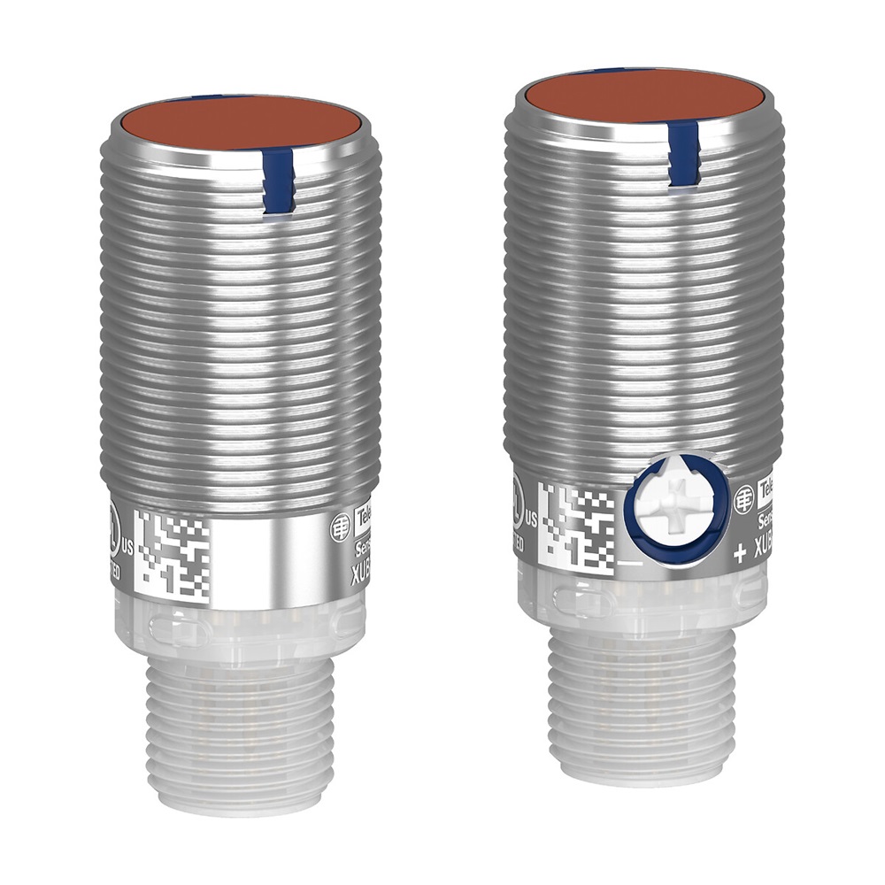 SEN FOTOEL CIL MET T+R PNP 24V M12