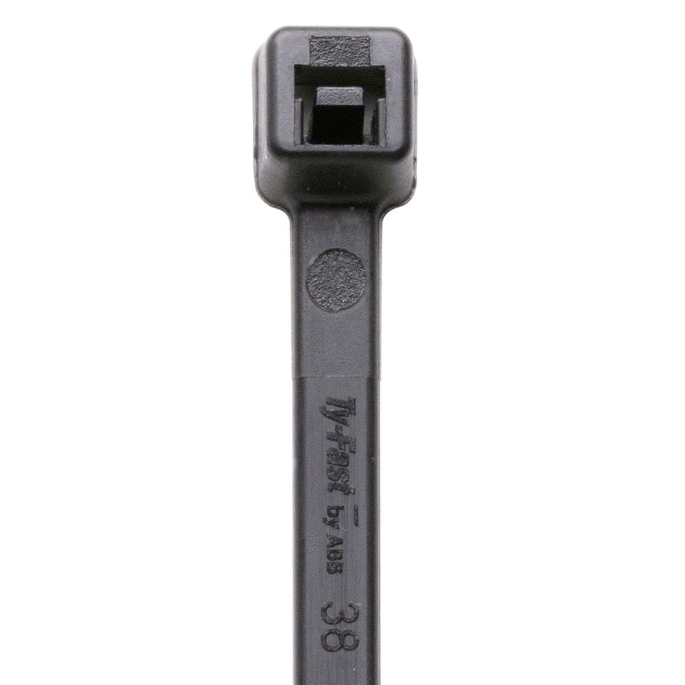 Fascette serraggio TYFAST nere 450mm nylon UV resistenti per applicazioni elettriche 50 pezzi