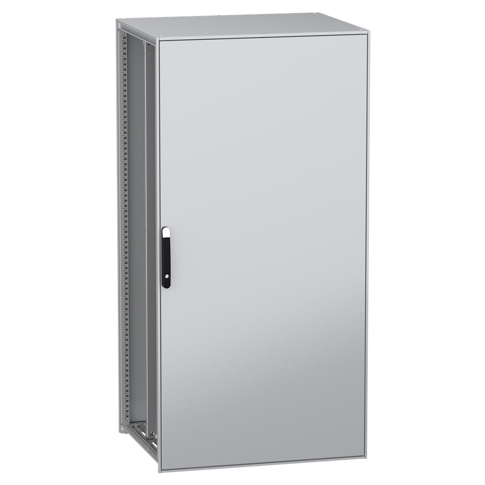 Armadio modulare a pavimento acciaio decarbonizzato IP55 2000x1000x800 mm multiuso