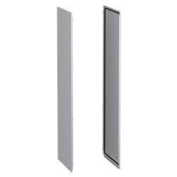 Pannelli laterali acciaio grigio RAL7035 per armadio elettrico modulare 1600x600 mm set 2