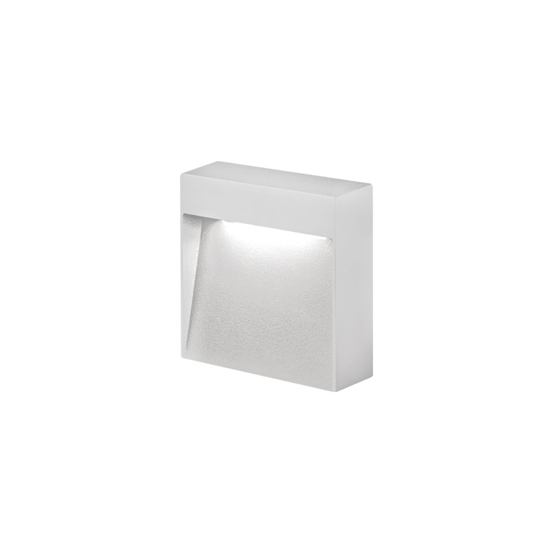 Applique LED bianca 3W IP65 4000K luce naturale esterno resistente