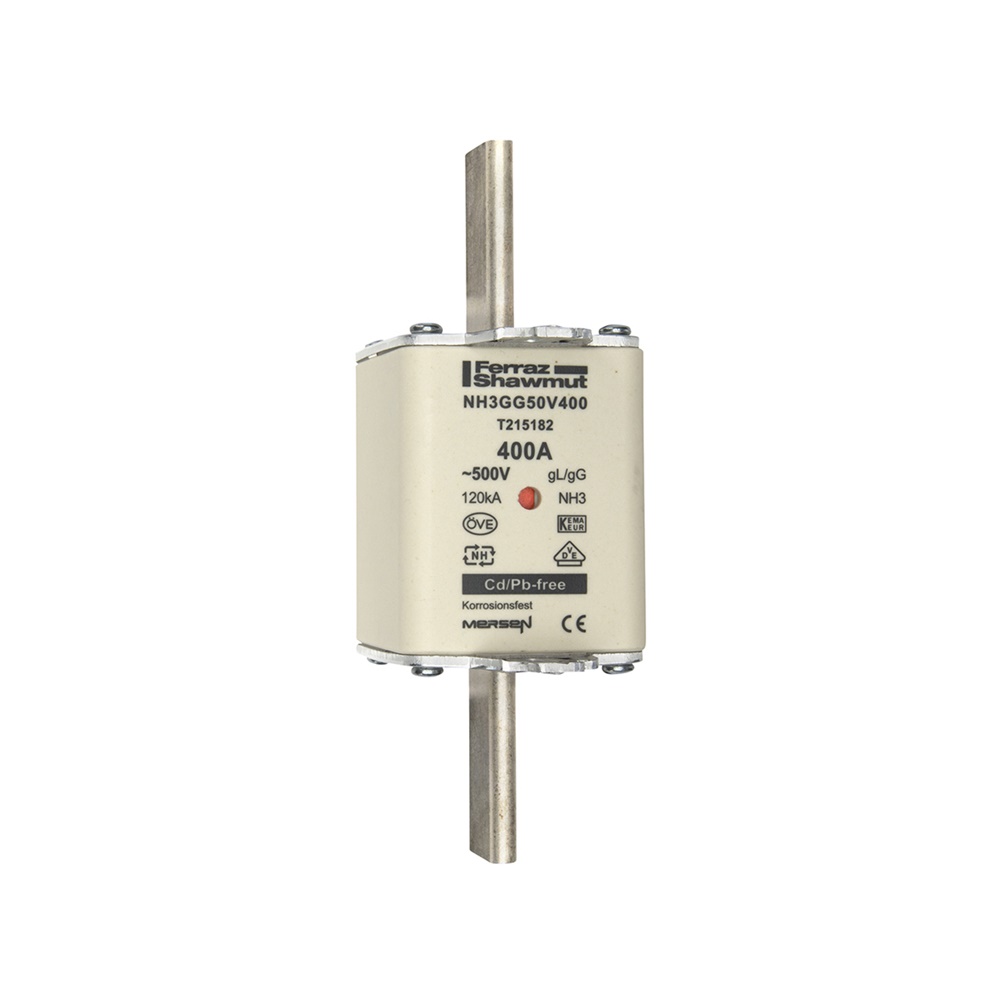 FUS. NH BT TAGLIA 3 - 500VAC GG 400