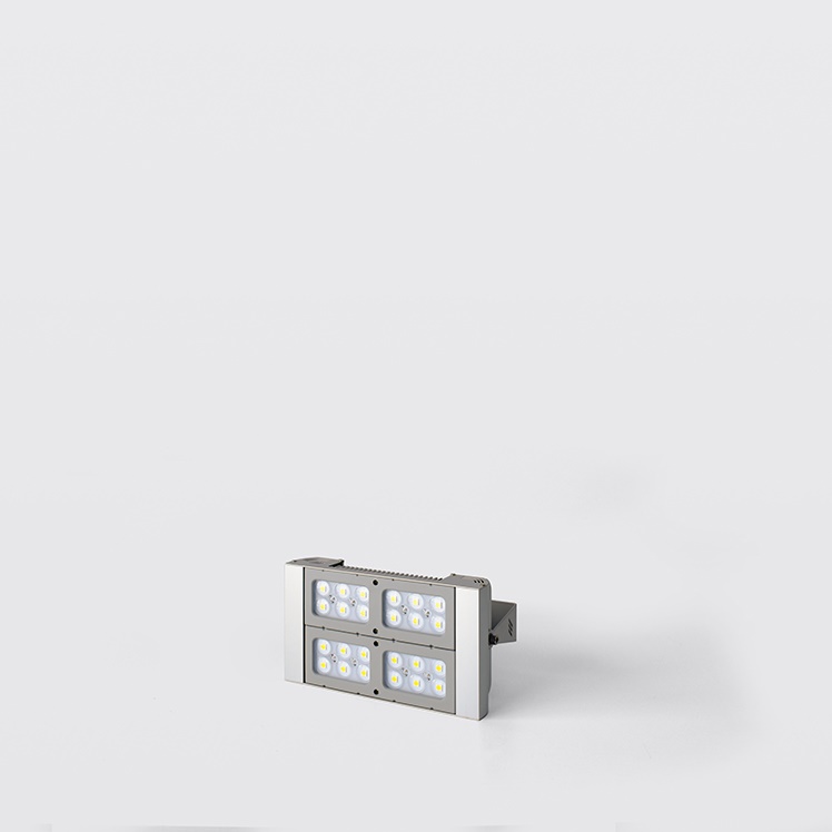Campana LED modulare 80W 3000K DALI IP65 sospensione/superficie