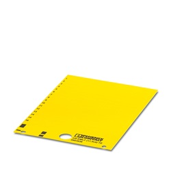 Etichette gialle 17,5x8mm per morsettiere