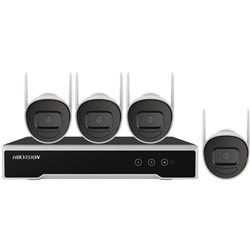 Kit Wi-Fi sorveglianza 2MP 4 telecamere bullet NVR 4 canali interno esterno