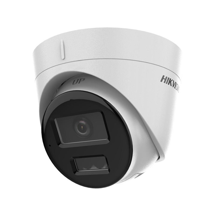 Telecamera Turret IP 4MP ColorVu Smart Hybrid Light 2.8mm per sorveglianza esterna PoE resistente agenti atmosferici
