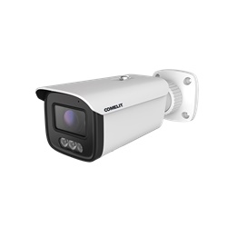 Telecamera IP bullet 4MP ottica motorizzata 2.8-12mm ColorUP con LED White e IR per videosorveglianza esterna IP67