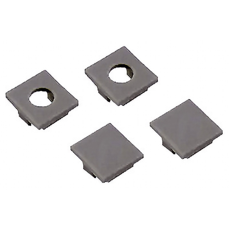 KIT 4 tappi profilo Incas protezione terminali installazione elettrica domestica industriale