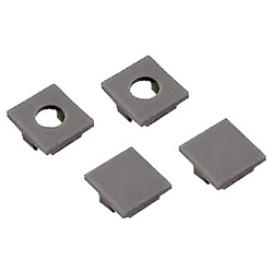 KIT 4 tappi profilo Incas protezione terminali installazione elettrica domestica industriale