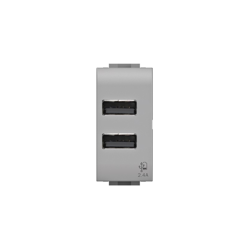 Presa USB 2.4A Bluetooth Livinglight Tech 110-230V 5V 2400mA colore variabile