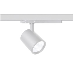 Proiettore binario trifase LED 42W 3000K CRI90 DALI per illuminazione retail e negozi