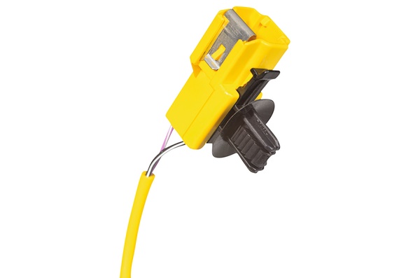 Clip connessione fori ovali YCCFT62 protezione antitorsione per cavi automotive