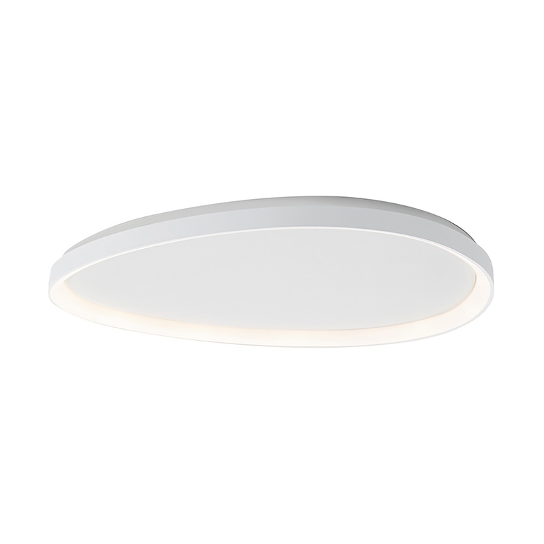Plafoniera LED 48W bianca 3000K IP20 design moderno per interni residenziali e commerciali